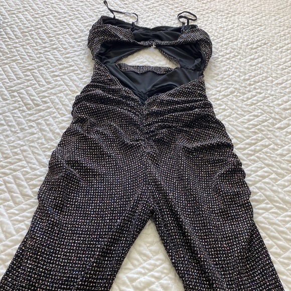 For love and lemons jumpsuit black size M - Picture 8 of 9